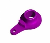 3RACING, 3RAC-HTD30PU SERVO SAVER HORN-DOUBLE HOLE-PURPLE FOR TAMIYA