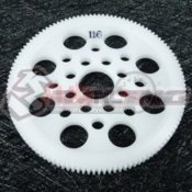 3RACING, 3RAC-SG64116 64 PITCH SPUR GEAR 116T